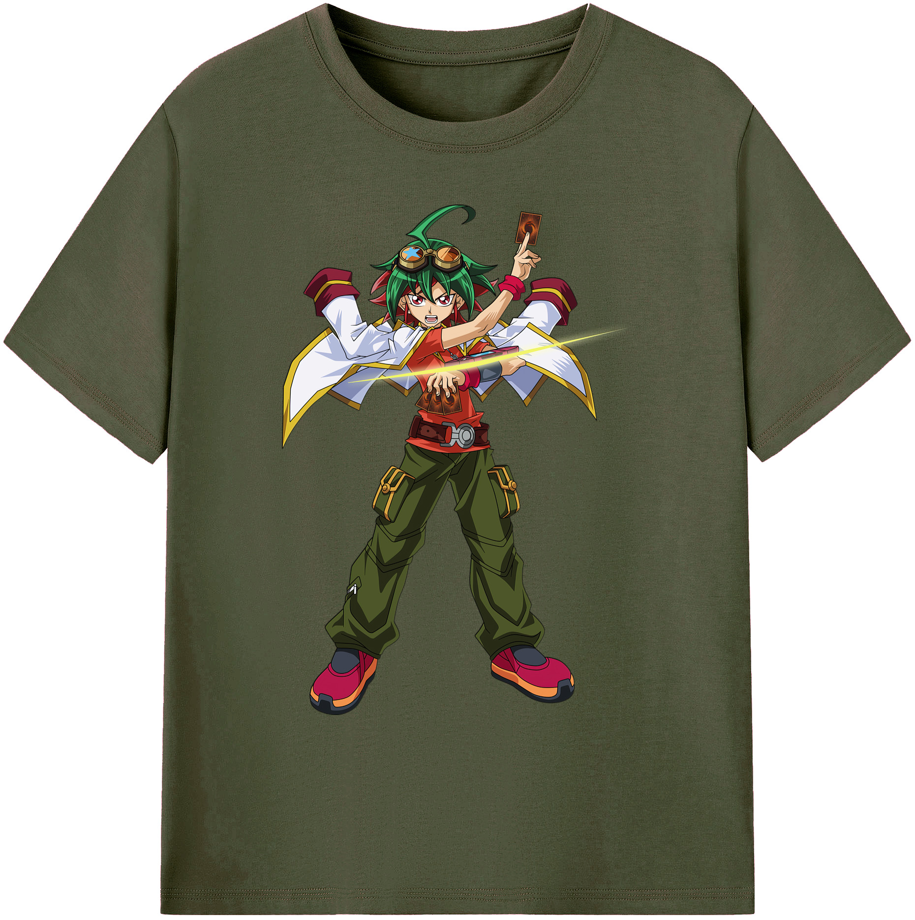 （画像用） 遊☆戯☆王 Yu-Gi-Oh! 綿100％ メンズ半袖Tシャツ｜肌触りやわらか＆通気性